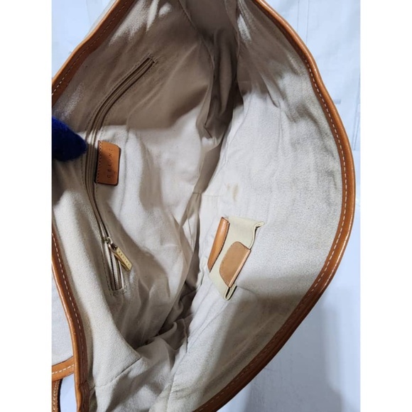 Authentic Celine Vintage Messenger/Crossbody Bag Brown/ Beige - Picture 13 of 14